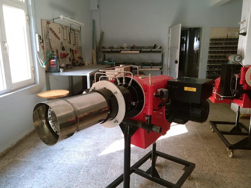 موقد صناعي مدمج